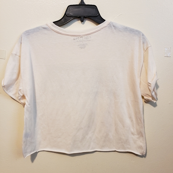 Pink Floyd spellout sparkle size S - Picture 3 of 5